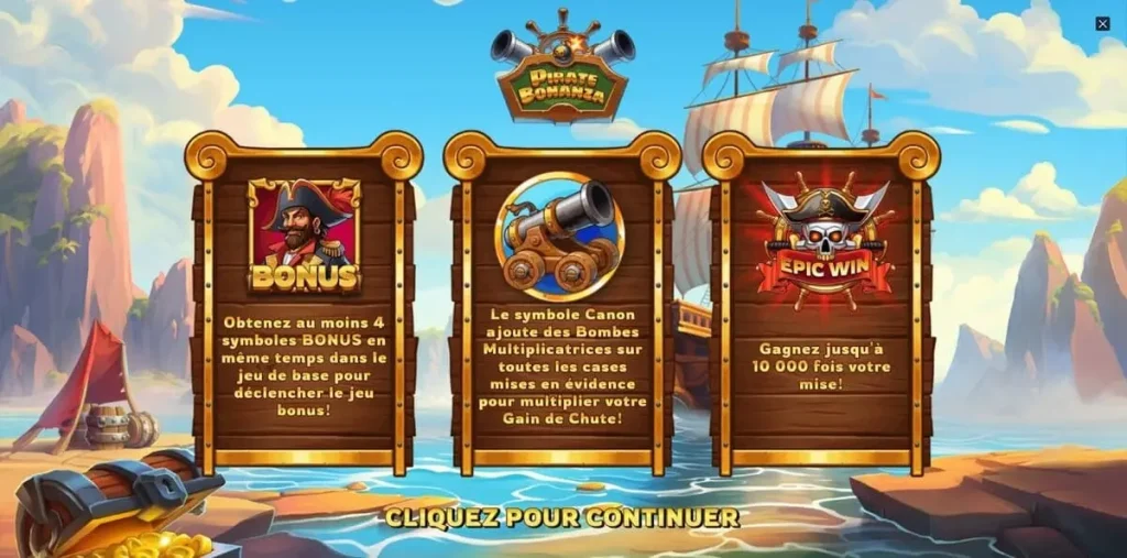 Pirate Bonanza 2 kasinospelet