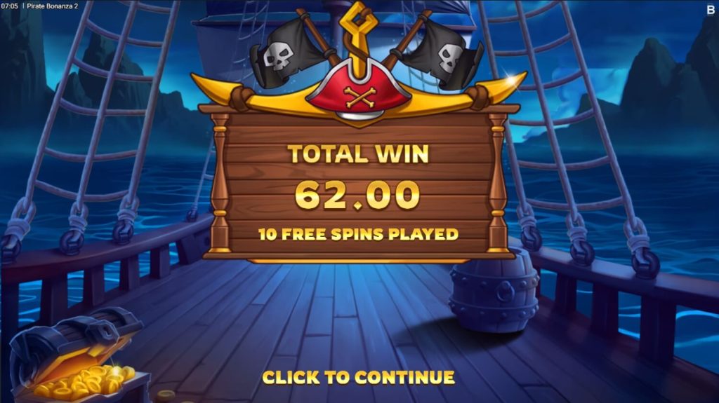Pirate Bonanza 2 kasinospelet