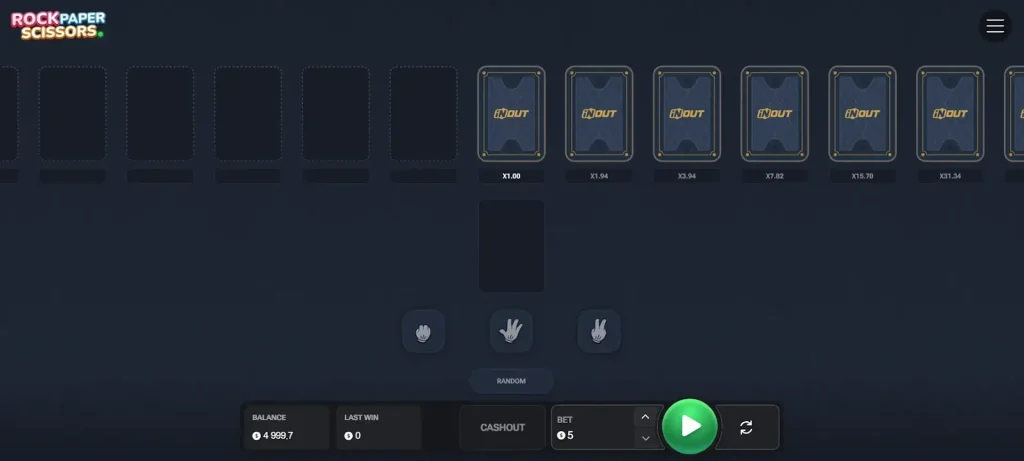 Rock Paper Scissors kasinospel