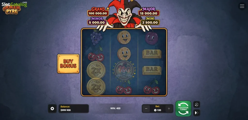 Joker Pyre kasinospelet