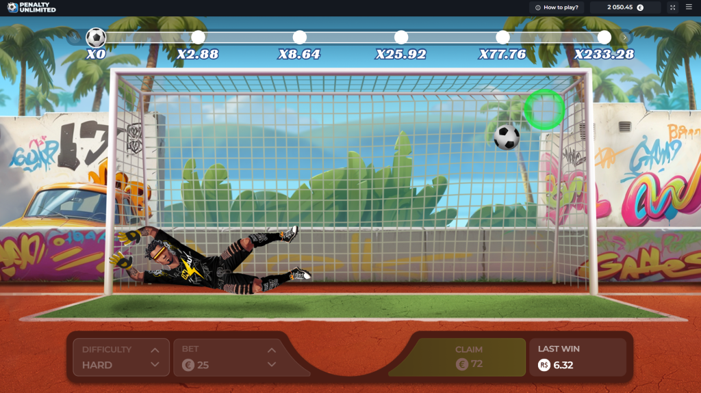Penalty Unlimited kasinospel