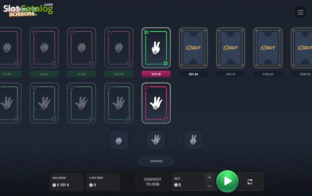 Rock Paper Scissors kasinospel